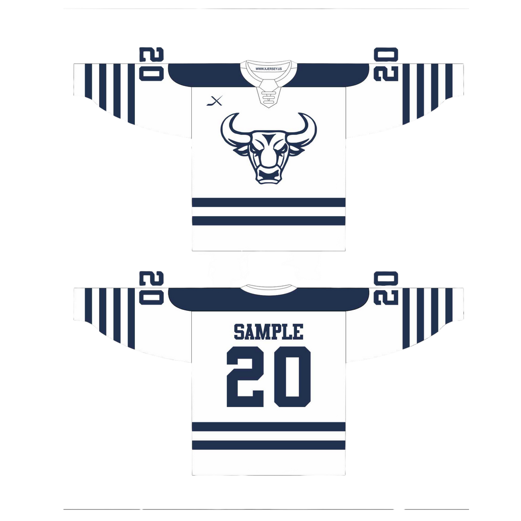 STAMPEDE GAME JERSEY - WHITE –