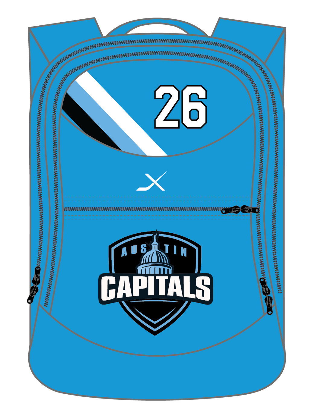 AUSTIN CAPITALS BACKPACK - INTERCITY – XJERSEYS.US