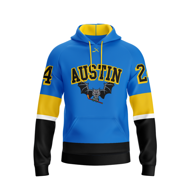 AUSTIN JR ICE BATS HOODIE - ROYAL