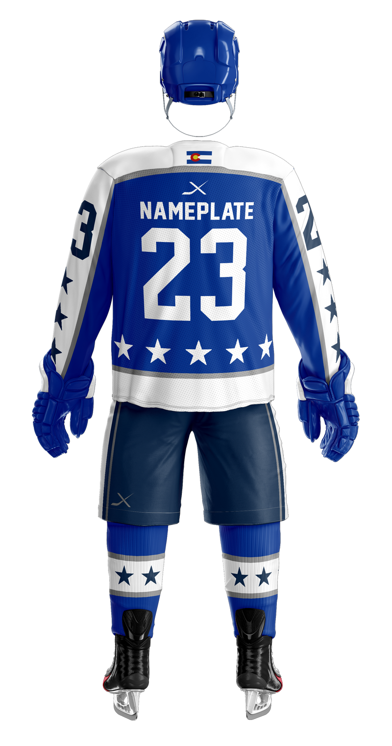 COLORADO RAMPAGE ALTERNATE JERSEY XJERSEYS.US