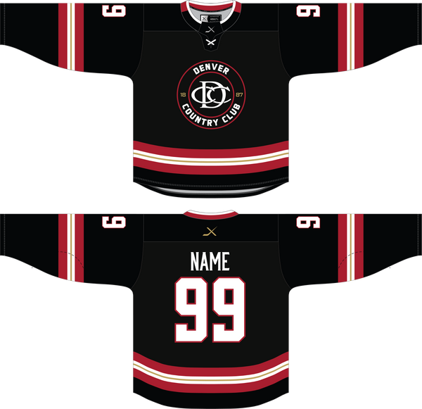 DCC GAME JERSEY - BLACK - 2025