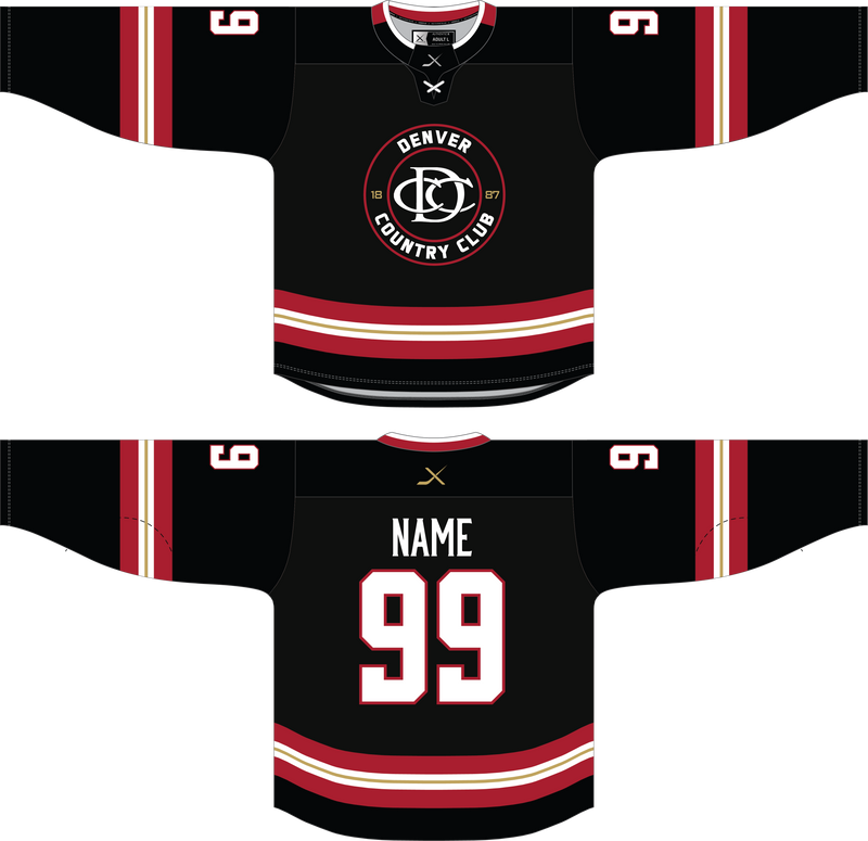 DCC GAME JERSEY - BLACK - 2025