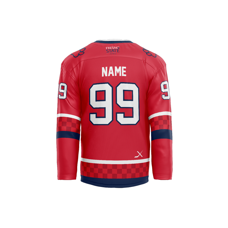 FRESNO STATE REPLICA GAME JERSEY - RED