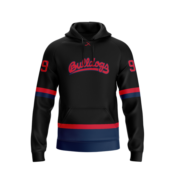 FRESNO STATE JERSEY HOODIE - BLACK