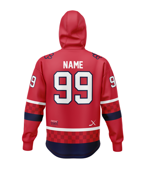 FRESNO STATE JERSEY HOODIE - RED