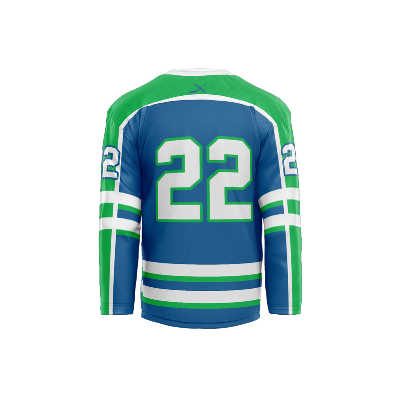 FOOTHILLS FLYERS GAME JERSEY - ROYAL - 2023-24