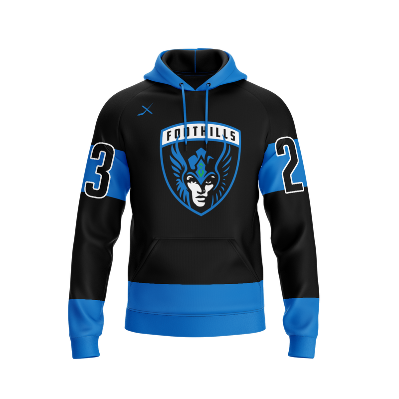 FOOTHILLS FLYERS HOODIE - BLACK