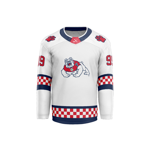 FRESNO STATE AUTHENTIC GAME JERSEY - WHITE