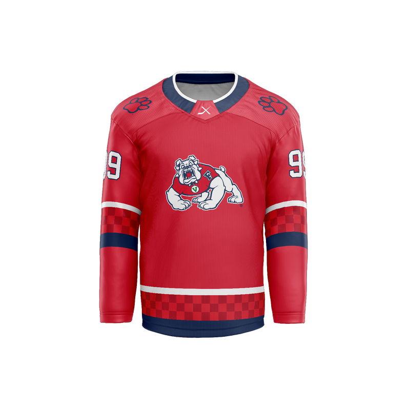 FRESNO STATE REPLICA GAME JERSEY - RED