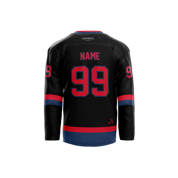FRESNO STATE AUTHENTIC GAME JERSEY - BLACK