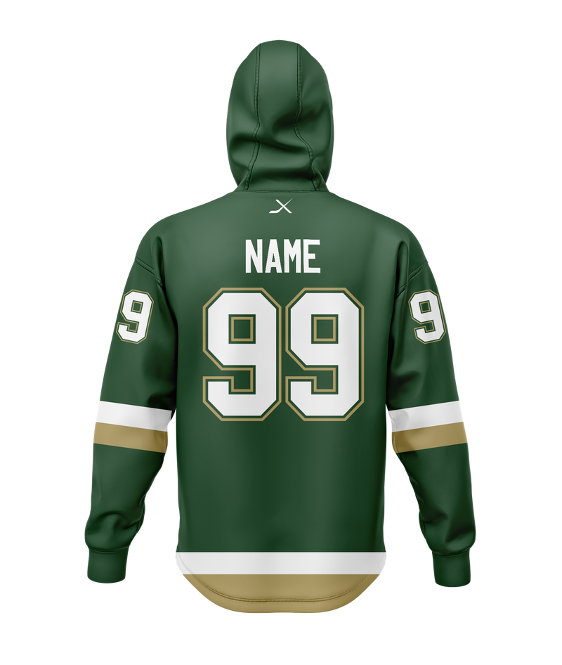 COLORADO STATE JERSEY HOODIE -GREEN
