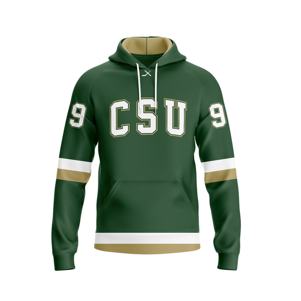 COLORADO STATE JERSEY HOODIE -GREEN