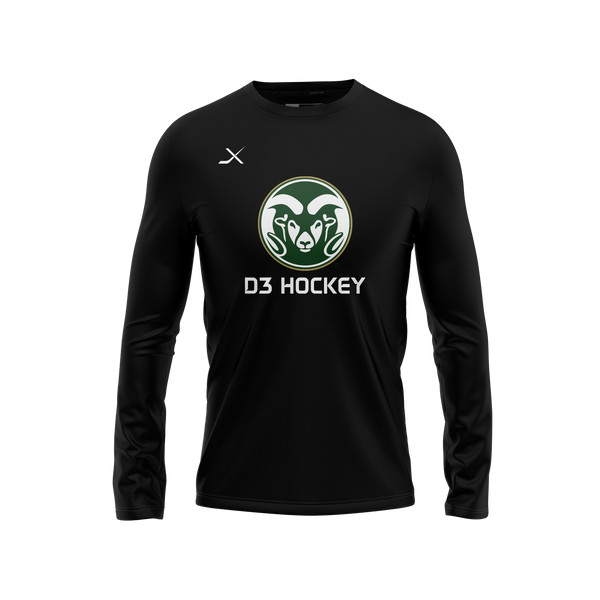 COLORADO STATE - DRYLAND LONG SLEEVE SHIRT -BLACK
