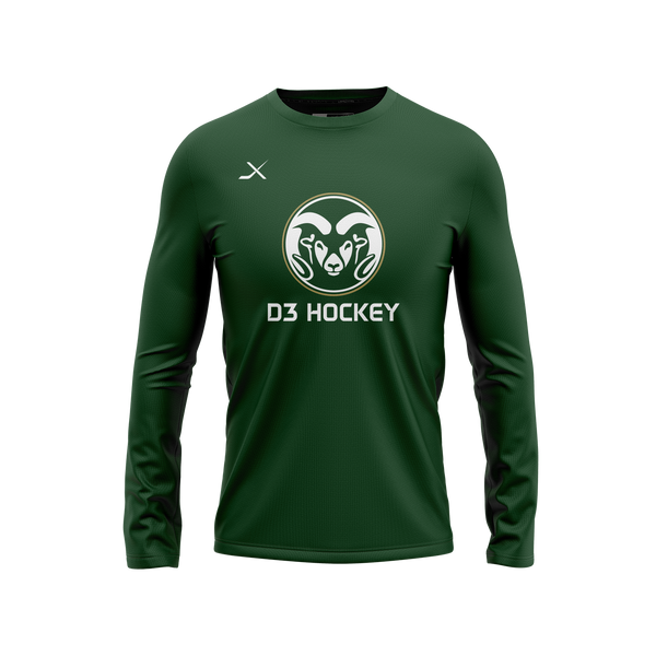 COLORADO STATE - DRYLAND LONG SLEEVE SHIRT -GREEN