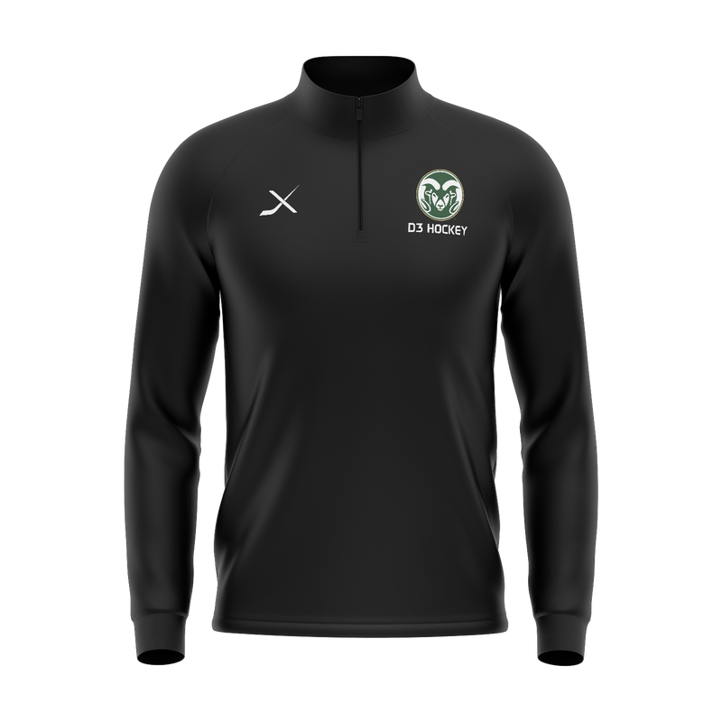 COLORADO STATE  QUARTER ZIP - BLACK