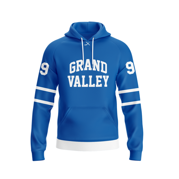 GVSU JERSEY HOODIE -BLUE