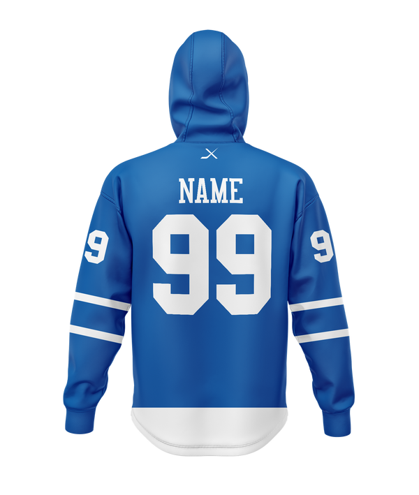 GVSU JERSEY HOODIE -BLUE