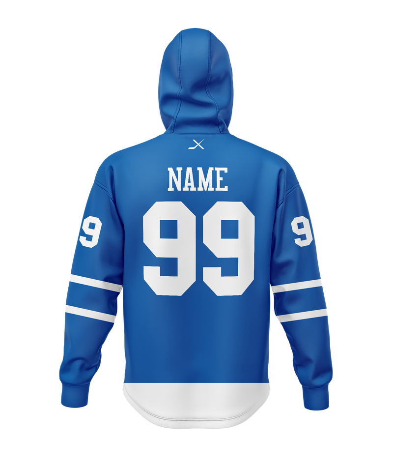 GVSU JERSEY HOODIE -BLUE