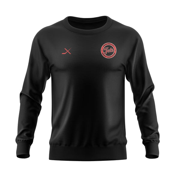 JETS - CREW NECK SWEATSHIRT- BLACK