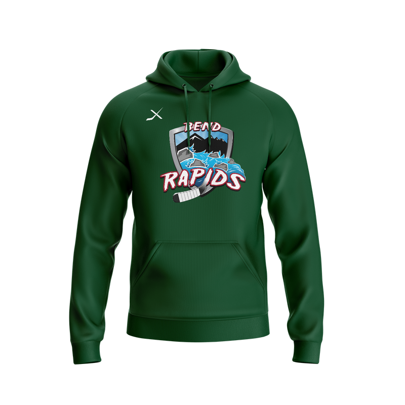 BEND RAPIDS EMBROIDERD HOODIE- GREEN