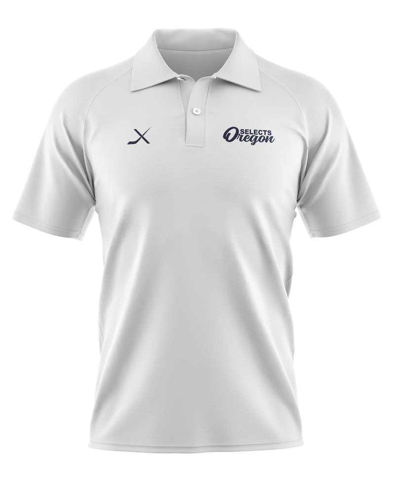 OREGON SELECTS POLO - WHITE