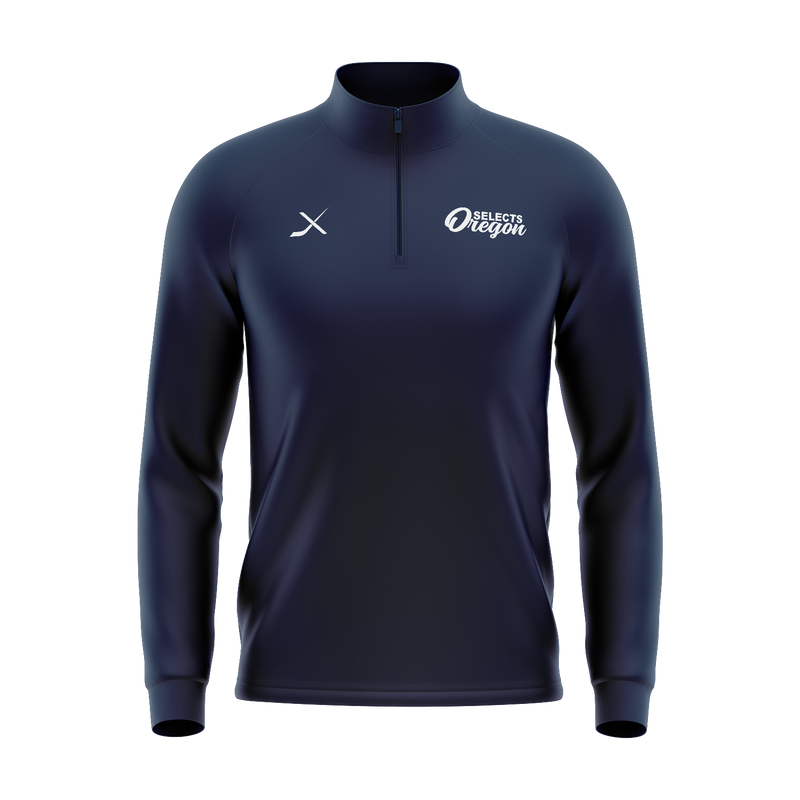 OREGON SELECTS EMBROIDERD HOODIE- NAVY