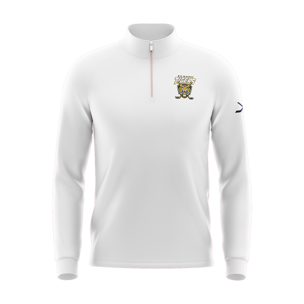 MID-MISSOURI QUARTER ZIP - WHITE
