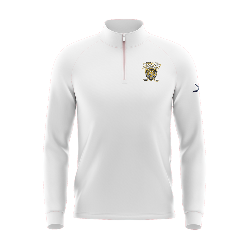 MID-MISSOURI QUARTER ZIP - WHITE