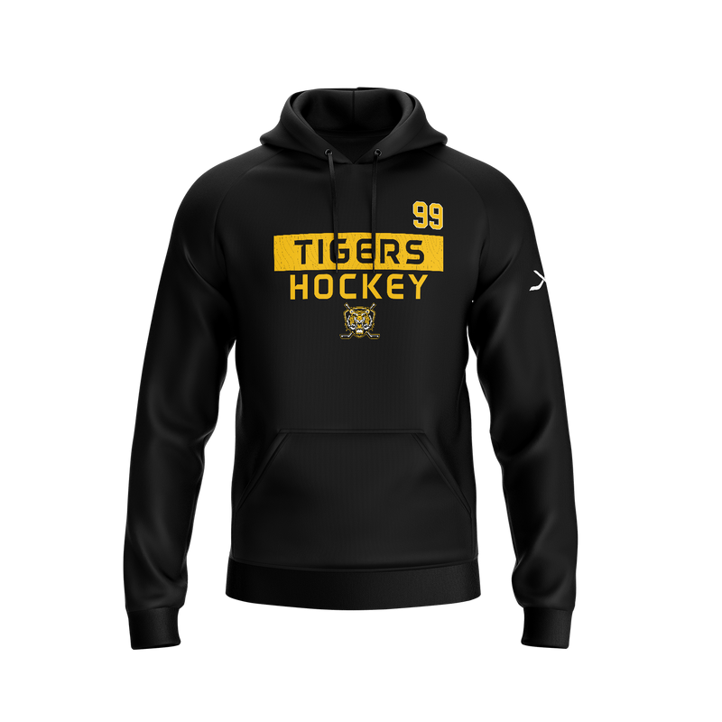 MID-MISSOURI SUBLIMATED LIGHTWEIGHT HOODIE- BLACK 2