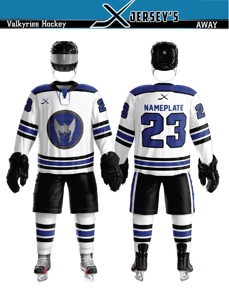 2L PROVO VALKYRIES GAME JERSEY - WHITE