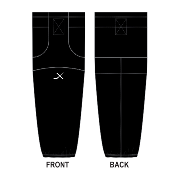 PPC PRACTICE SOCKS - BLACK