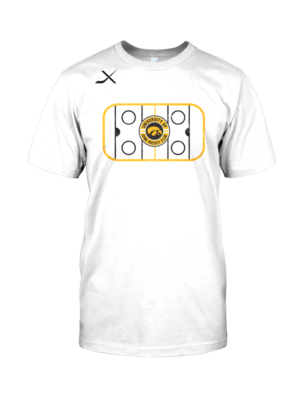 IOWA HOCKEY CLUB SHIRT-WHITE