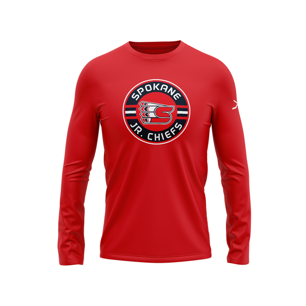 SPOKANE- LONG SLEEVE RED