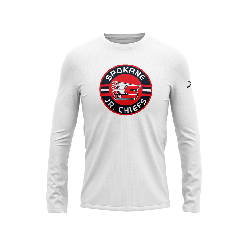 SPOKANE- LONG SLEEVE WHITE