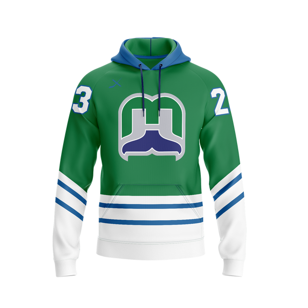MONUMENT WHALERS HOODIE - GREEN