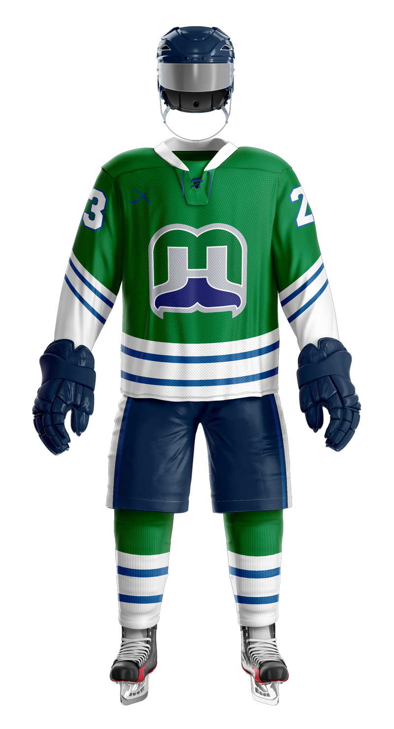 MONUMENT WHALERS GAME JERSEY - GREEN