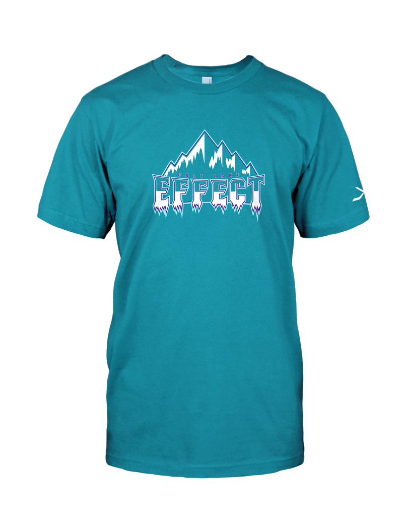 SALT LAKE EFFECT ATHLETIC SHIRT- BLUE