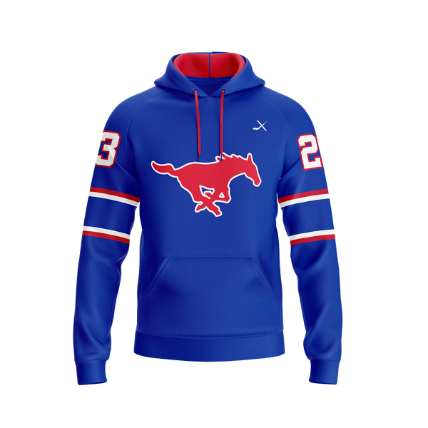 SMU HOCKEY CLUB HOODIE - BLUE