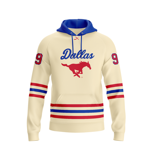 SMU HOCKEY CLUB HOODIE -CREAM