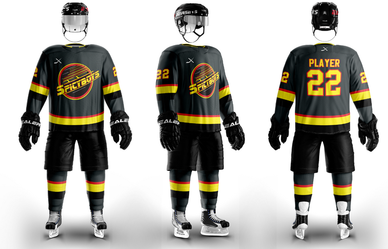 SPICY BOYS GAME SOCKS -GREY