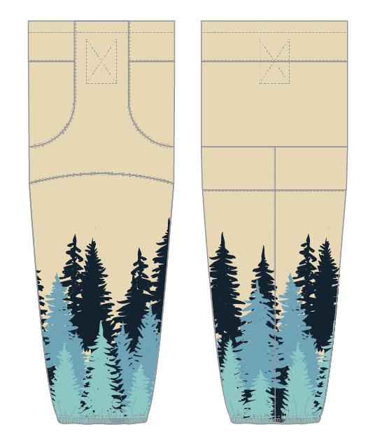 COLORADO SASQUATCH SOCKS - CREAM