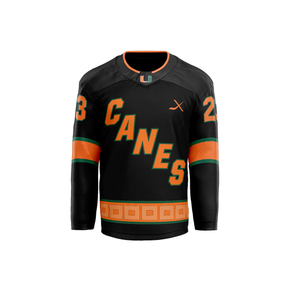 MIAMI AUTHENTIC GAME JERSEY - BLACK