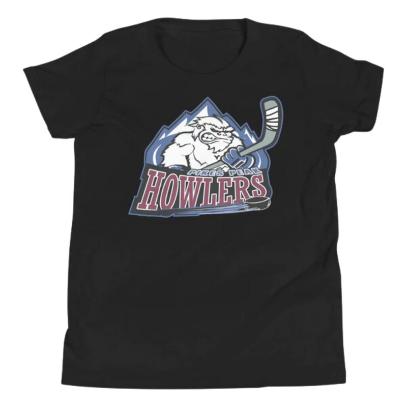 PIKES PEAK HOWLERS Youth Short Sleeve T-Shirt
