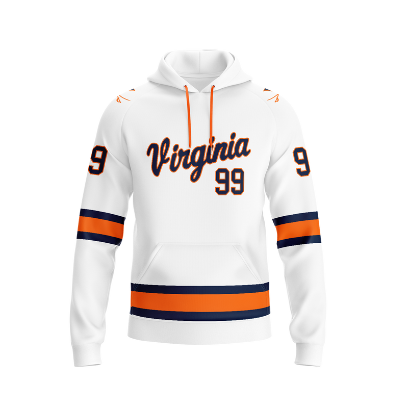 VIRGINIA LIGHTWEIGHT HOODIE - WHITE