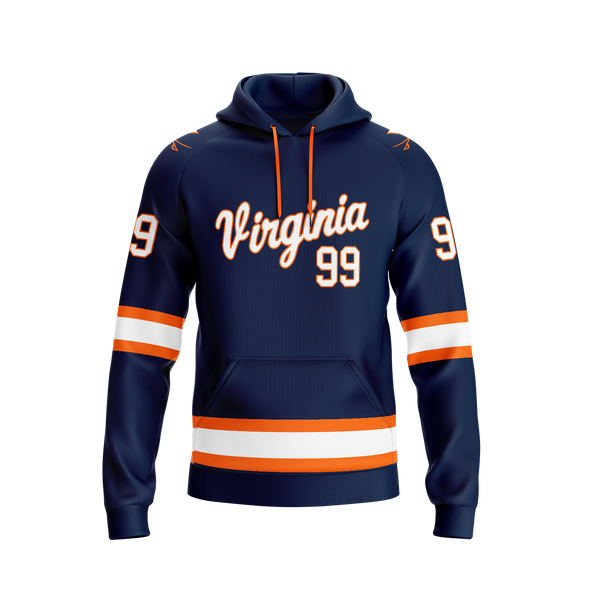 VIRGINIA LIGHTWEIGHT HOODIE - NAVY