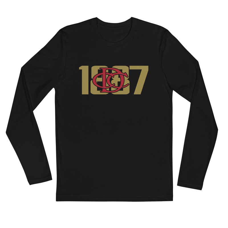 DCC 1887 Long Sleeve Fitted Crew