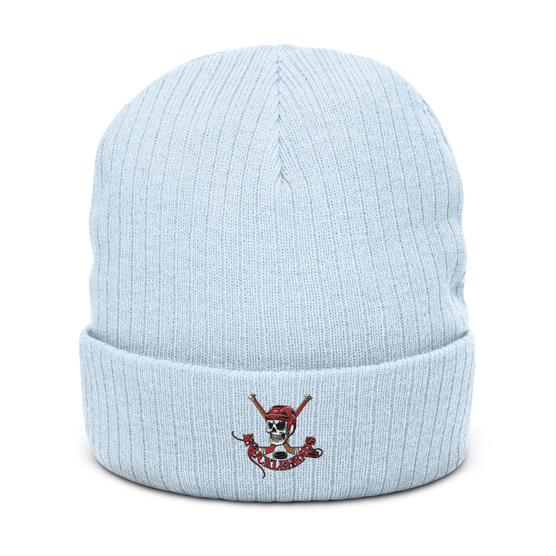 KNUCKLEHEADS Ribbed knit beanie