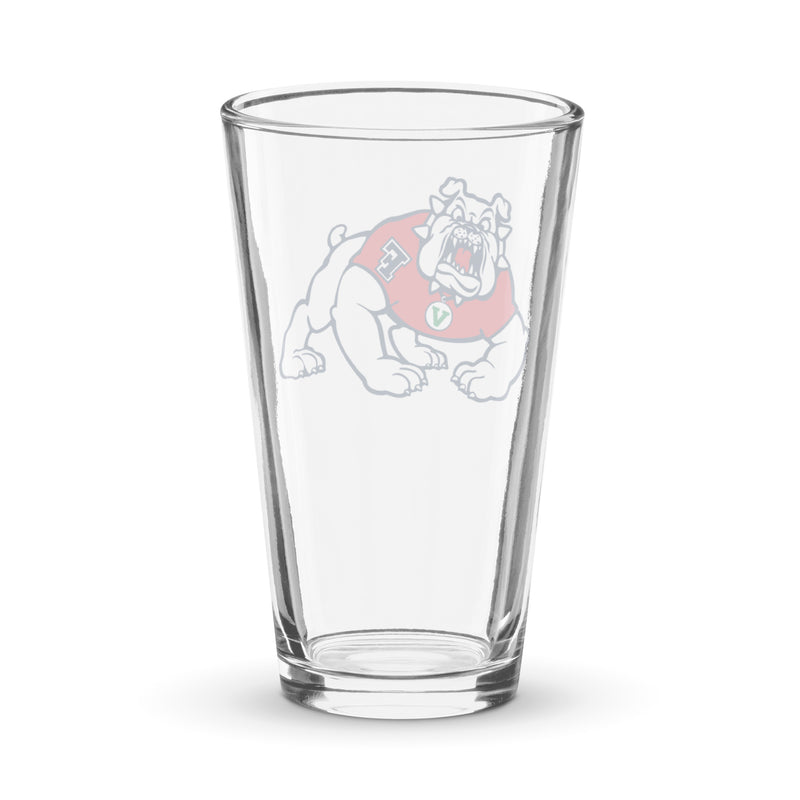 FRESNO STATE glass