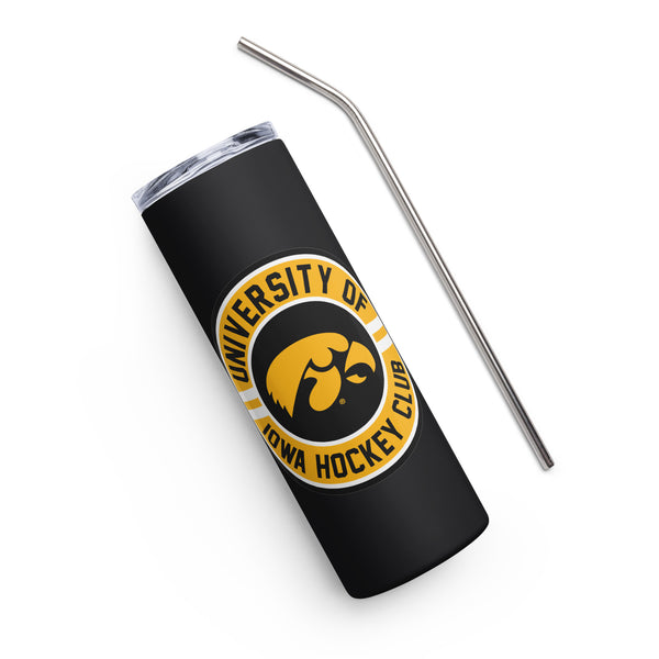 IOWA HOCKEY CLUB Stainless steel tumbler