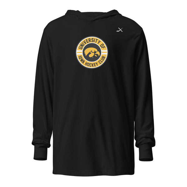 IOWA HOCKEY CLUB Hooded long-sleeve tee